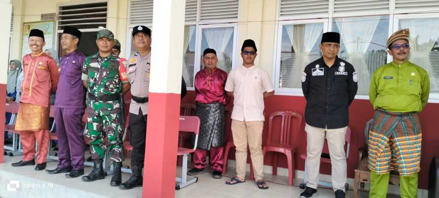 Mewakili Danramil, Serka Hepi Martison Hadiri Acara Milad ke-44 Kecamatan Batang Tuaka Tahun 2025