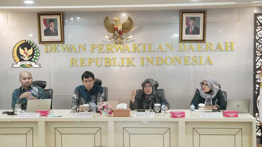Bupati Siak Kritisi Ketimpangan Fiskal DBH Migas di DPD RI