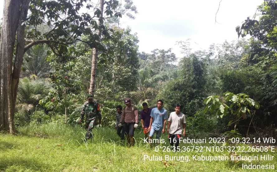 Serda Arlansyah Lakukan Konsentrasi Patroli Karhutlah