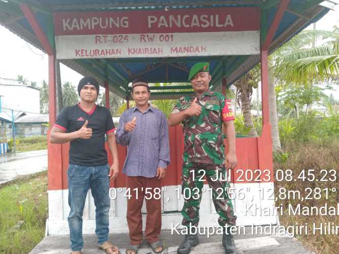 Kopda Sudarwis Sosialisasi Dampak Karhutlah