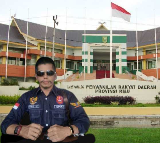 Makan Minum Setwan DPRD Riau Rp40,1 Miliar, Dilaporkan DPP SPKN ke Polda Riau 