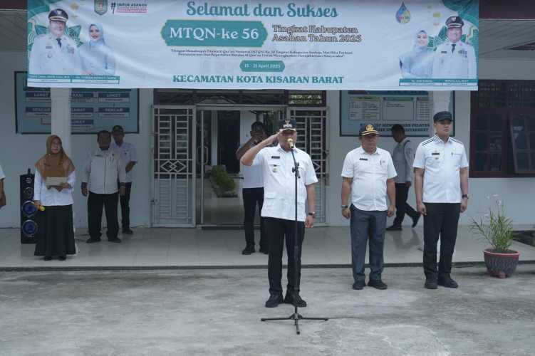 Wakil Bupati Asahan Pimpin Apel di Kecamatan Kota Kisaran Barat