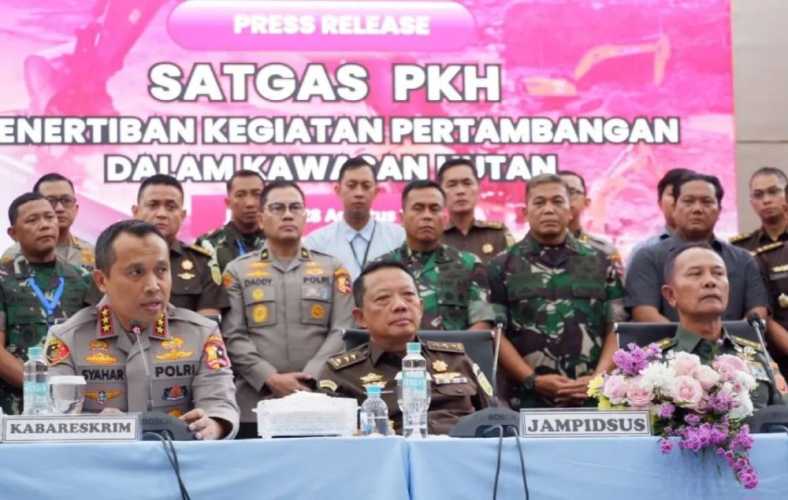 Satgas PKH Berhasil Kuasai Kembali 3,3 Juta Hektare Hutan Negara dari Perkebunan Ilegal