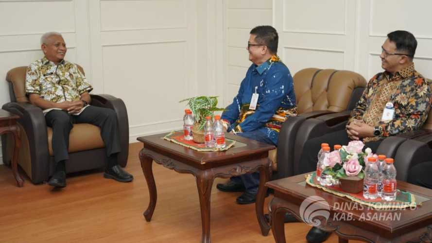 Bupati Asahan Terima Audiensi PT BANK Sumut Cabang Kisaran