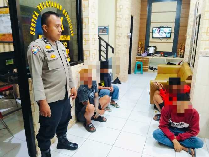 6 Pemuda Mabuk Mabukan Diamankan Polisi Di Cilacap