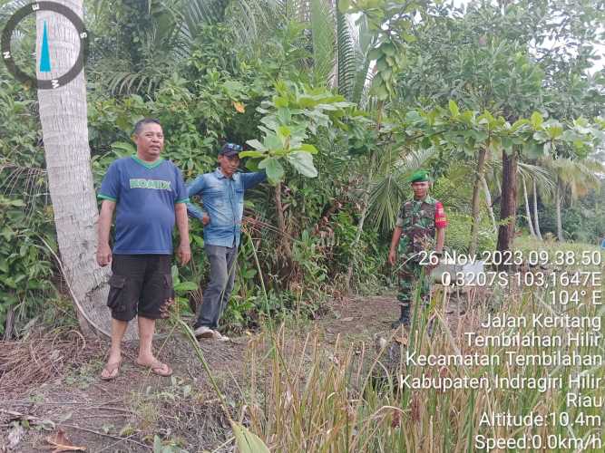 Aktif Lakukan Patroli Cegah Pembakaran Lahan  Warga