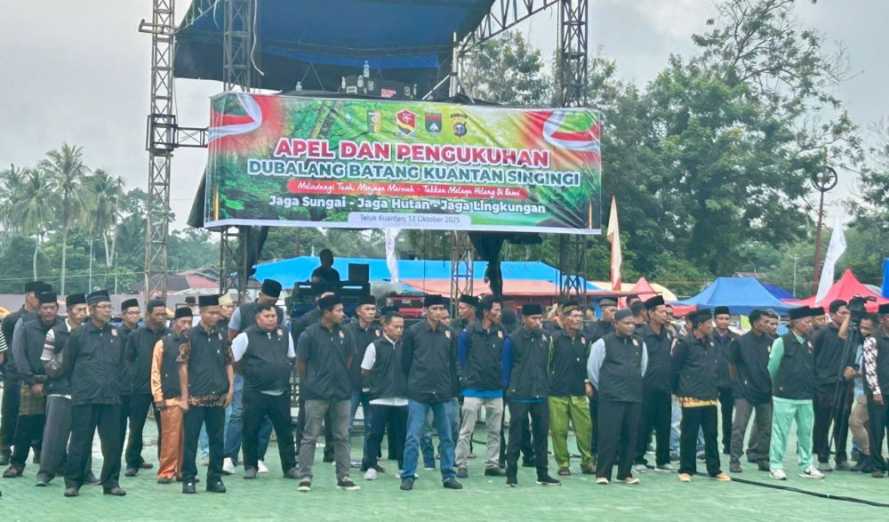 Dubalang Batang Kuantan Diresmikan, Gubri: Jaga Alam, Tegakkan Marwah Melayu