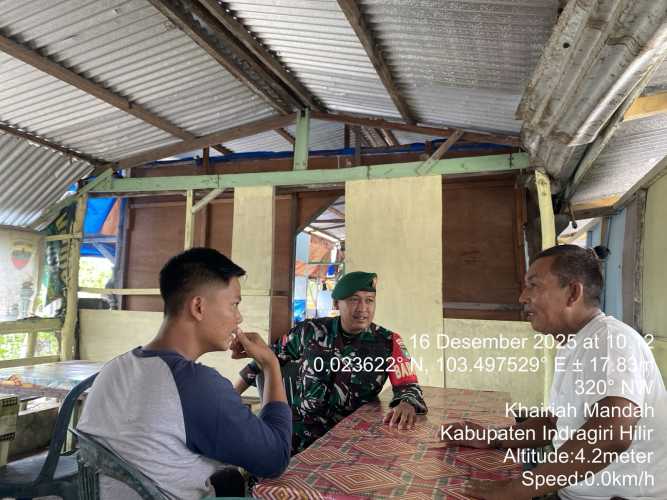 Babinsa Membangun Hubungan yang harmonis dan berkesinambungan dengan masyarakat.