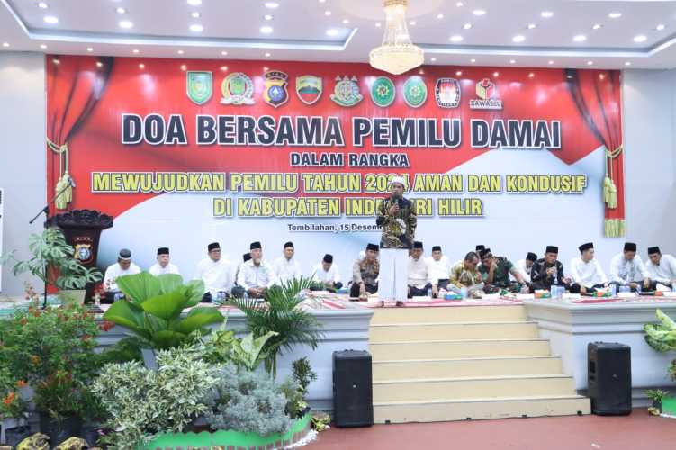 Polres dan Forkopimda Gelar Do'a Bersama untuk Pemilu Damai