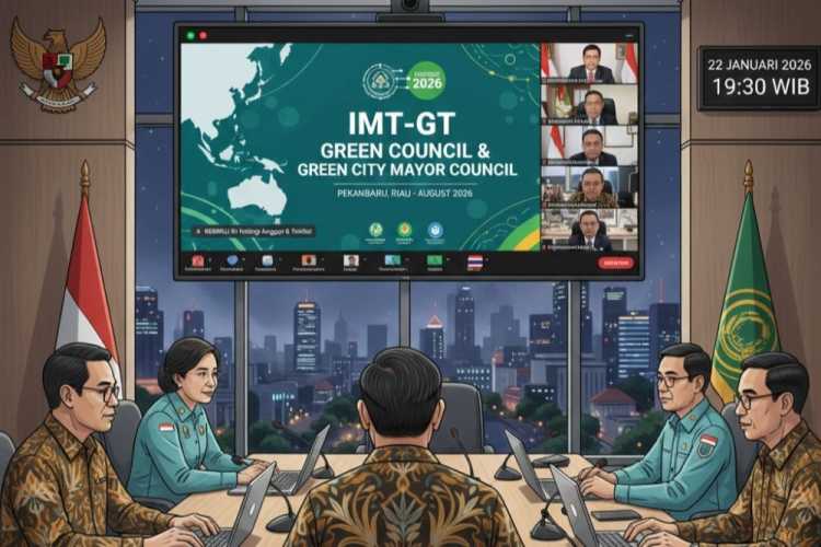 Riau Nyatakan Siap Jadi Tuan Rumah Pertemuan Green Council IMT-GT 2026