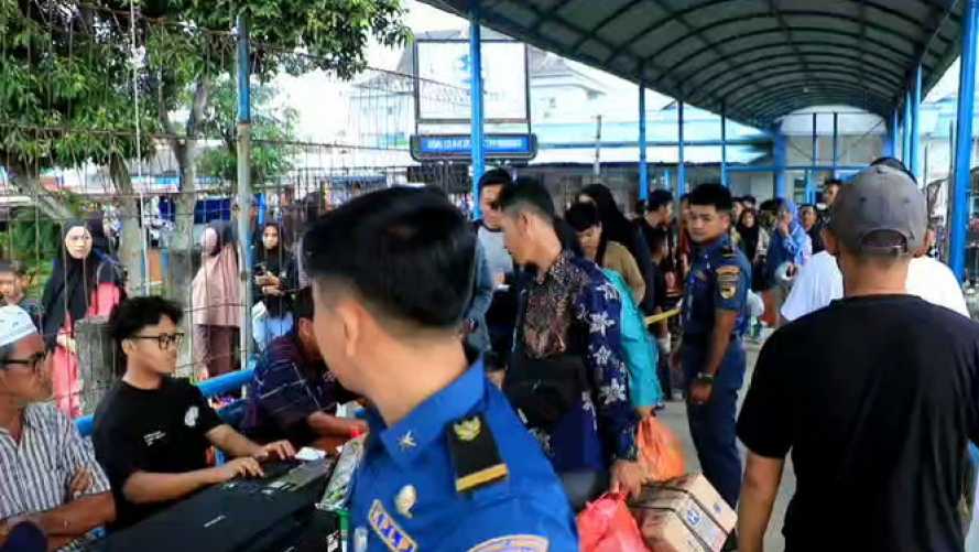 KSOP Tembilahan Siaga Hadapi Lonjakan Penumpang Arus Balik Lebaran