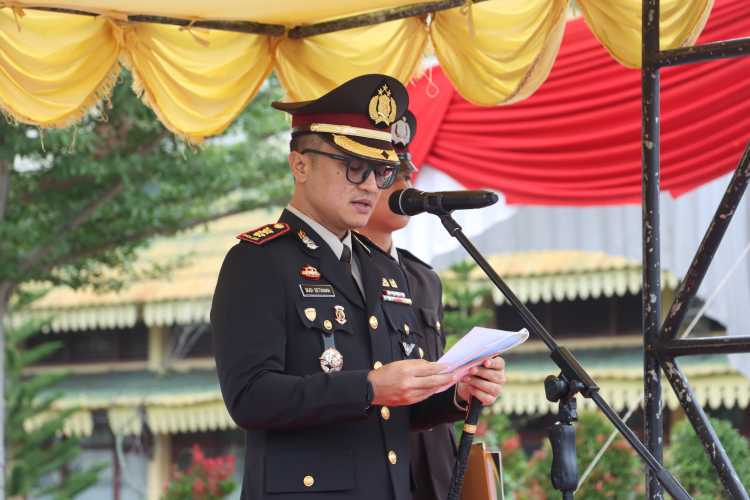 Dalam Amanatnya di Hari Lahir Pancasila, Kapolres Inhil Mengajak Membumikan Nilai Pancasila di Setiap Aspek Kehidupan