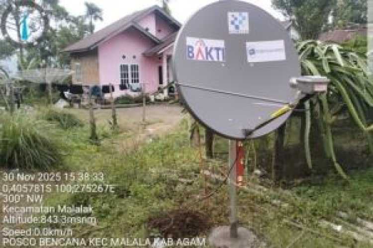 Aksi Cepat Tanggap Komdigi: 10 Titik Bencana di Sumatra Dipasangi Internet SATRIA-1
