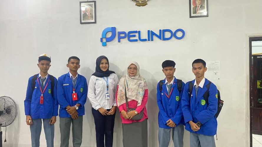 Pelindo Regional 1 Tembilahan Terima Siswa PKL SMK Negeri 1 Tembilahan Hulu