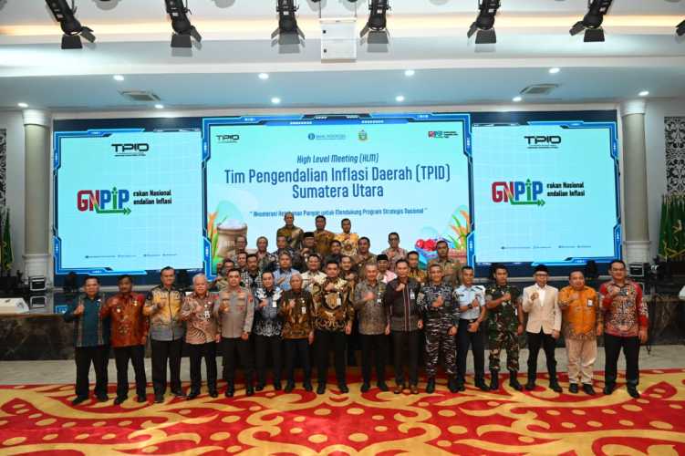 Wabup Asahan Hadiri High Level Meeting TPID Sumut, Pemkab Siap Perkuat Pengendalian Inflasi Jelang Ramadhan dan Idul Fitri