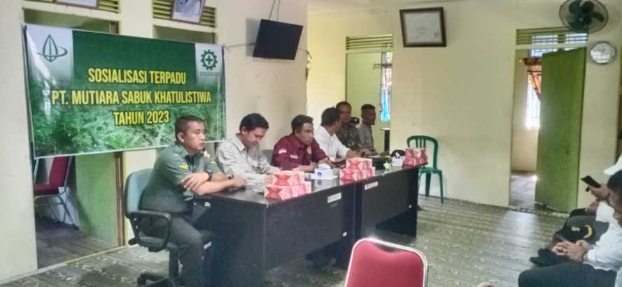 Serda Guntur Melaksanakan Komsos Menghadiri Undangan di PT. MSK