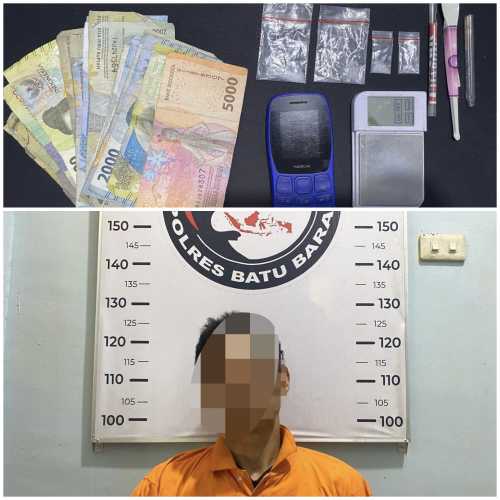 Polres Batu Bara Ungkap Kasus Narkotika Jenis Shabu