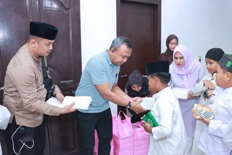 Kapolres Asahan  Doa Bersama Anak Yatim Warnai Momen Masuk Rumah Dinas