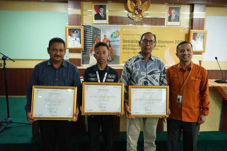 Sambu Group Borong 5 Penghargaan dari BPS Indragiri Hilir,Tegaskan Komitmen Tertib Data