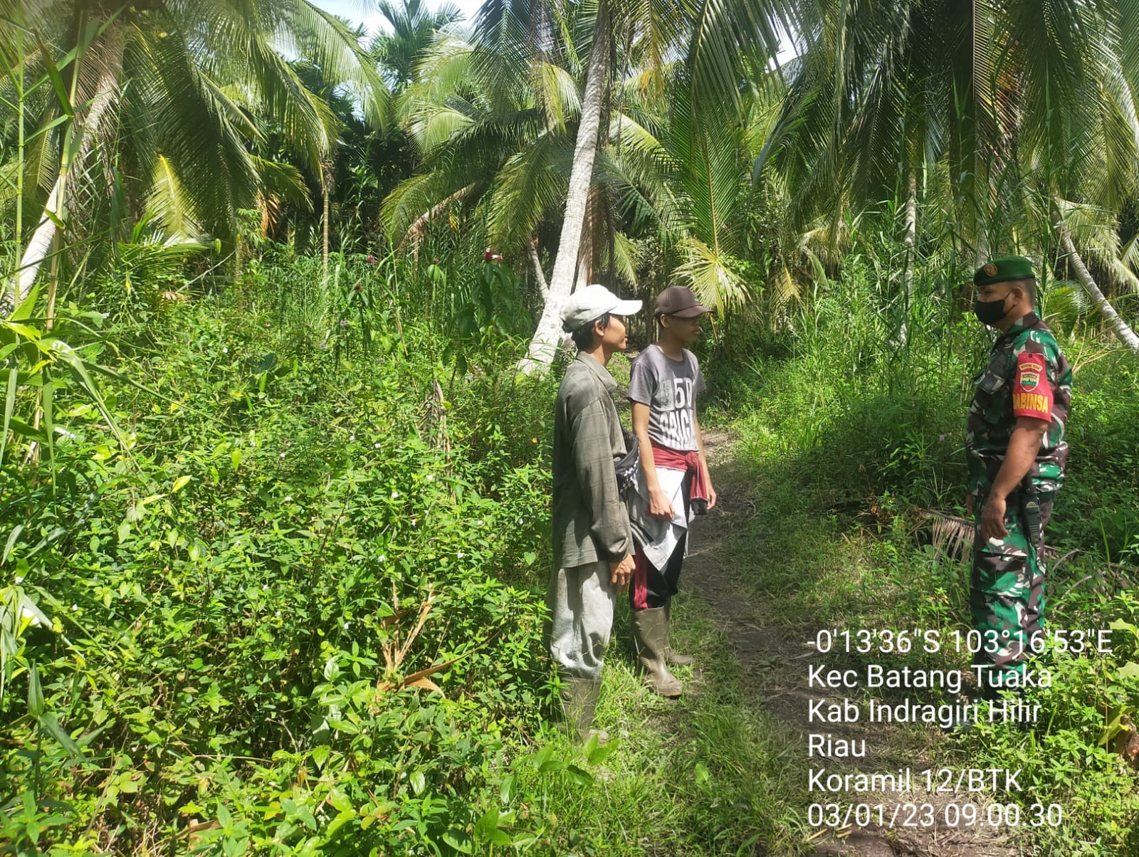 Sertu Syamsir Jalankan Sosialisasi Pencegahan Karhutlah