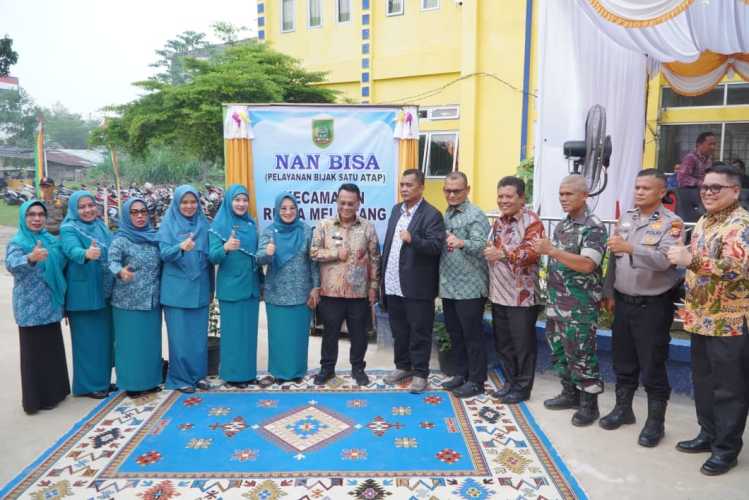 Bupati Bistamam Resmikan Pelayanan Bijak Satu Atap di Rimba Melintang, Warga Lebih  Mudah Akses Layanan