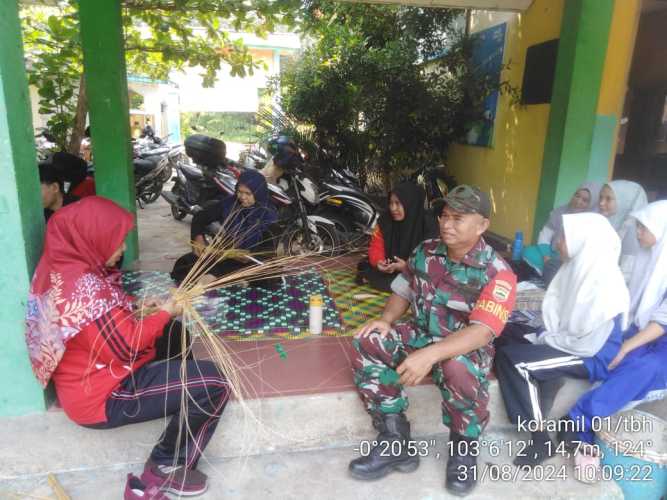 Pelda M.Darmansyah Bersama Para Majelis Guru Lakukan Wasbang