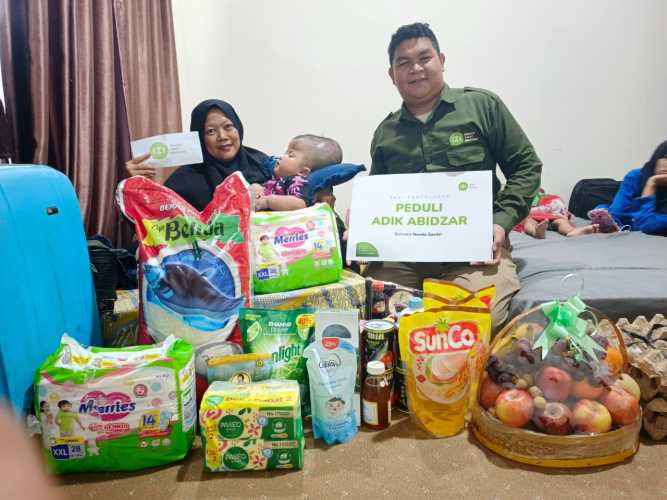 Senyum Adik Abidzar, Perjuangan Melawan Hidrosefalus dan Uluran Tangan dari IZI