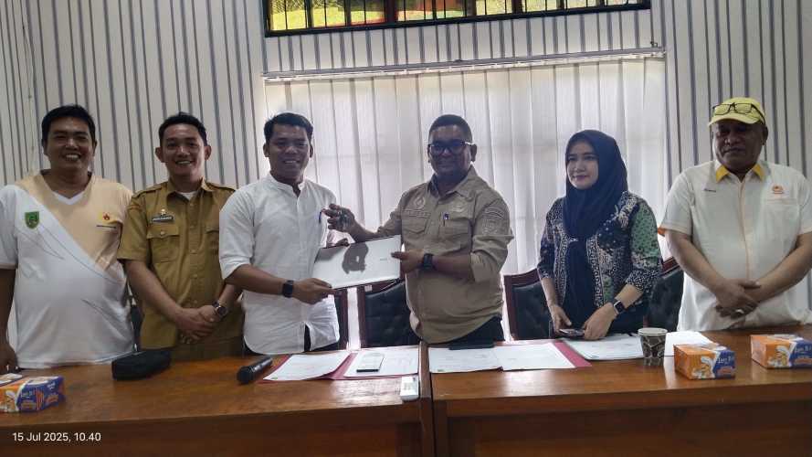 Ketua KONI Rohil Sertijab, Riwansyah: Kita Fokus Benahi Tata Kelola dan Persiapan Porprov 2026