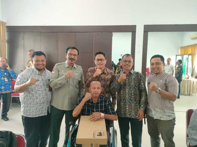 Kadistan Inhil Dampingi Penerimaan Penghargaan PPL Terbaik pada Rakortek Swasembada Pangan 2026