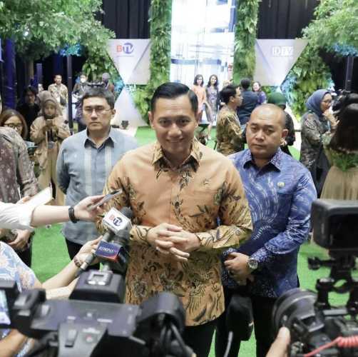 Menteri ATR/BPN RI Menghadiri Penutupan BNI Investor Daily Summit 2024