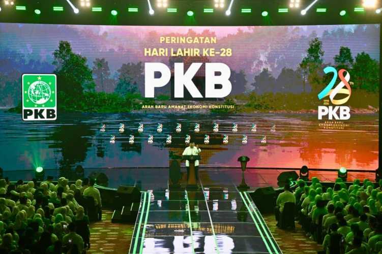 Presiden Prabowo Hadiri Harlah Ke-28 PKB, Tegaskan Arah Baru Ekonomi Berpijak pada Amanat Konstitusi