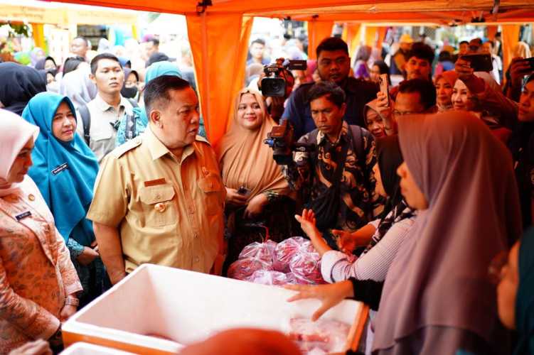 Operasi Pasar Murah Pekan Ini Hadir di Kampar, Pekanbaru dan Dumai