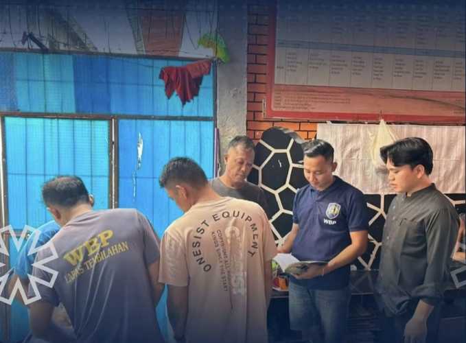 Tingkatkan Minat Baca Warga Binaan, Lapas Tembilahan Gelar Giat Pustaka Keliling
