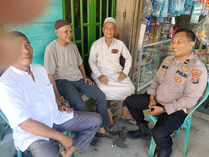 Kanit Binmas Polsek Labuhan Ruku Laksanakan Sambang dan Cooling System, Ajak Warga Bersama Cegah Kejahatan Jalanan dan Narkoba