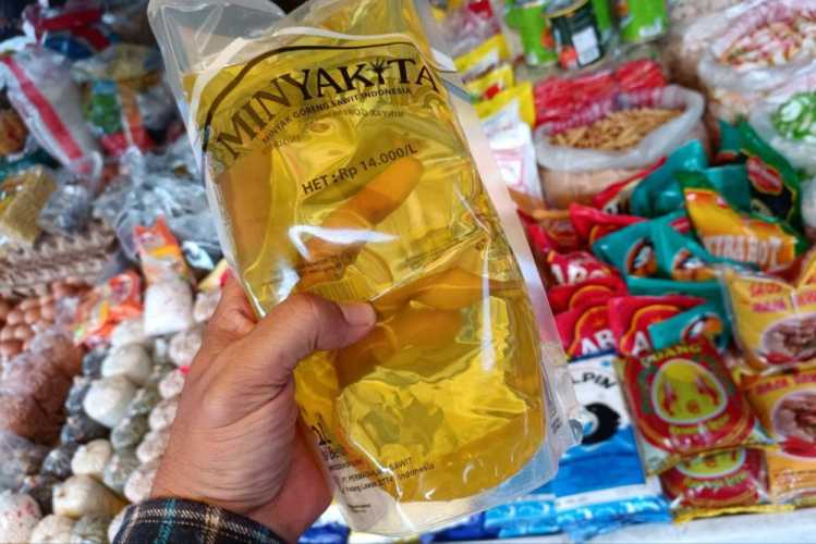 Harga Minyakita di Pekanbaru Tembus Rp20 Ribu
