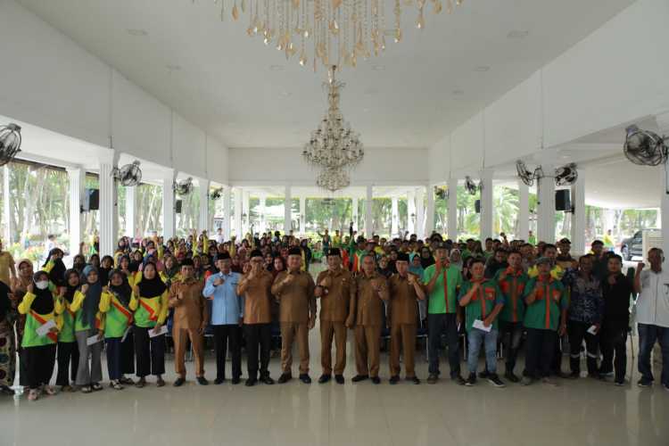 Wakil Bupati Asahan Apresiasi BAZNAS Dalam penyaluran Zakat