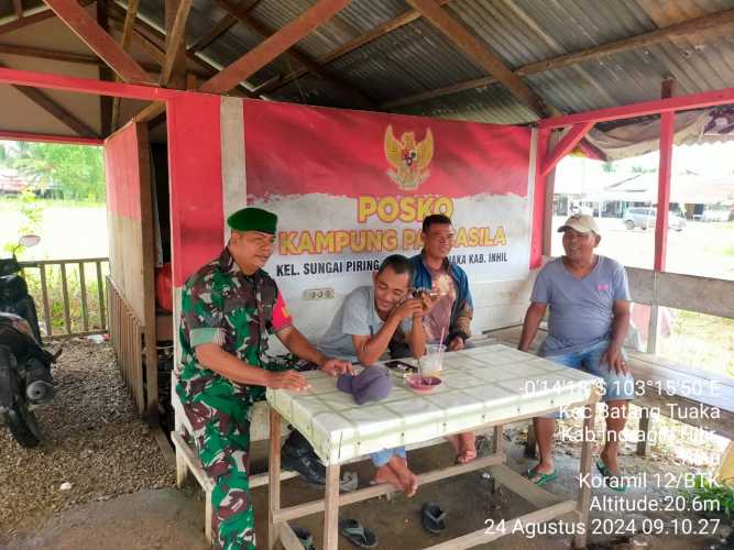 Sertu Syamsir Matangkan Pemahaman Nilai Pancasila dengan Sosialisasi