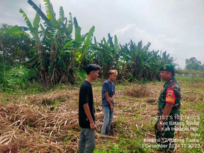 Sertu Syamsir Terus Optimalkan Siaga Karhutlah