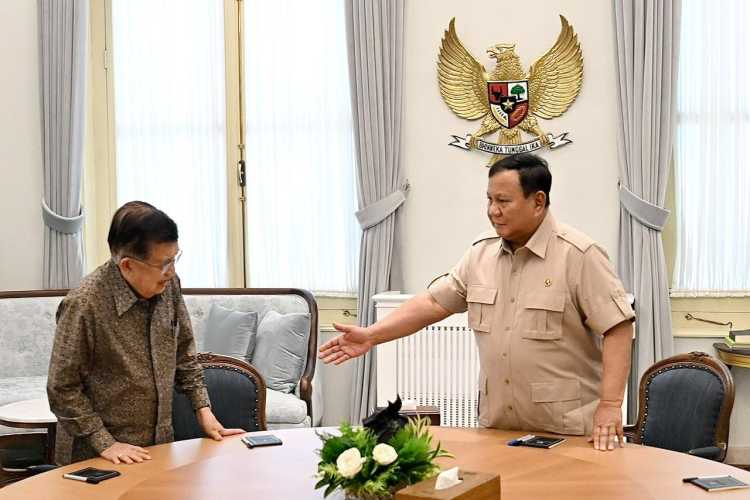 Energi Hijau Jadi Fokus Pertemuan Presiden Prabowo dengan Jusuf Kalla
