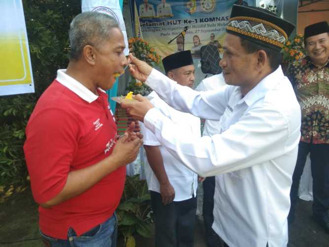 Kapolsek Labuhan Ruku Diwakilkan Kanit Reskrim, Hadiri HUT ke-1 Komnas-PKPAI: Perayaan Maulid dan Santunan Yatim Jadi Tonggak Perlindungan di Batu Bara