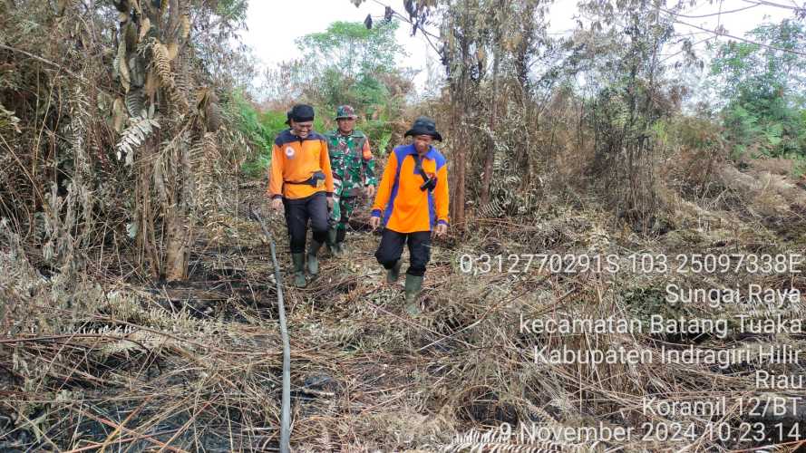 Serka Hepi Martison Meningkatkan Jaring dalam Penanganan  Karhutlah