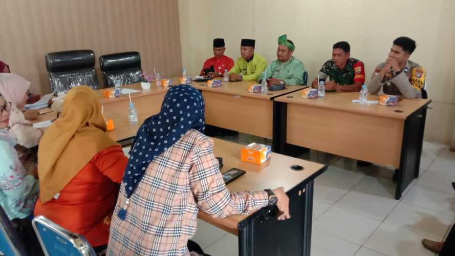 Babinsa Menghadiri Rapat Persiapan peresmian Panti Pondok Bhakti Lansia