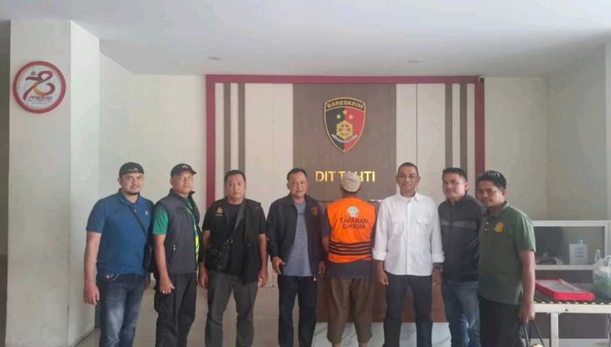 Pembalakan Liar di Habitat Harimau Sumatera, Gakkum Kehutanan Tangkap Pria Berinisial W