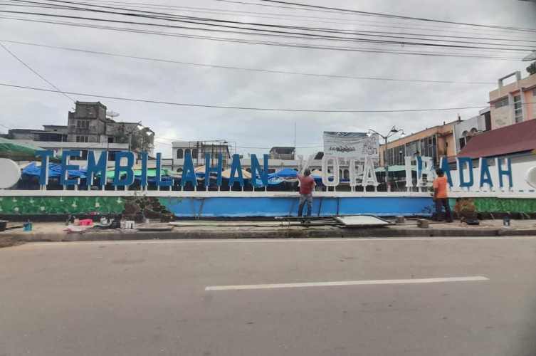 Kota Tembilahan kini memiliki ikon baru