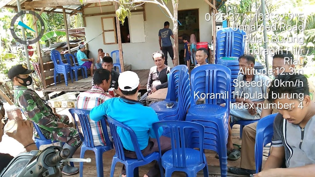 Serda Ratno Babinsa Koramil 11/Pulau Burung lakukan Sosialisasi kepada Warga