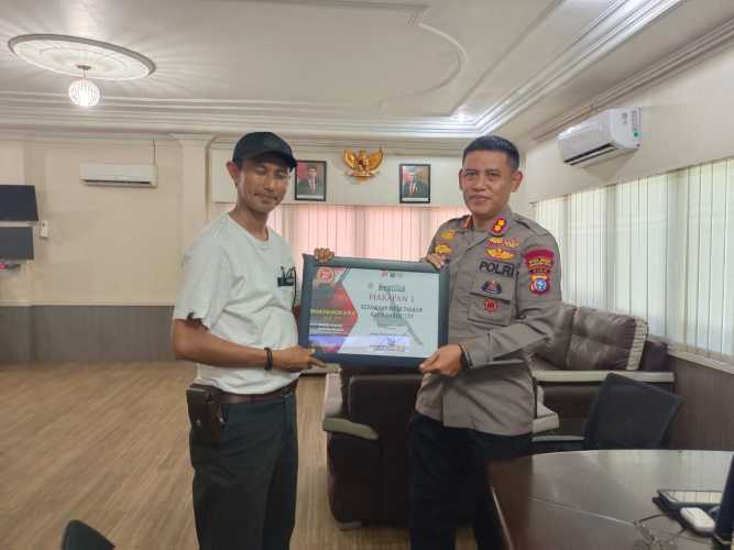 Congratulation, Polres Inhil Juarai  Turnamen Sepak Takraw Kapolda Riau Cup