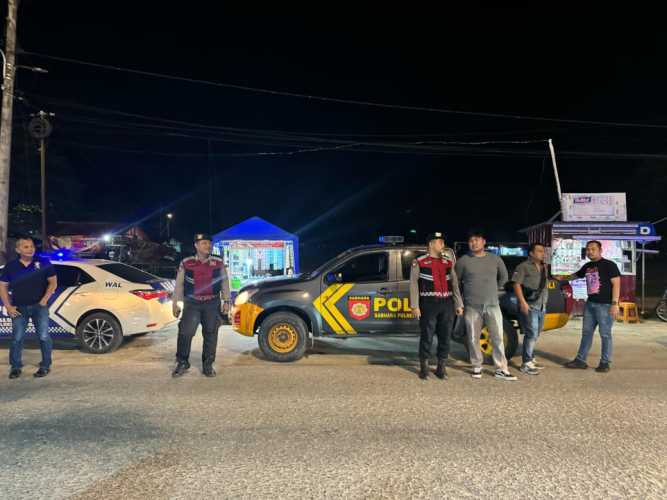 Patroli Gabungan Fungsi Sat Samapta Polres Batu Bara untuk Memelihara Kamtibmas