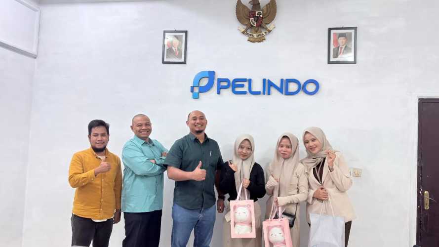 Pelindo Regional 1 Tembilahan Gelar Acara Perpisahan Siswi PKL SMKN 1 Kempas