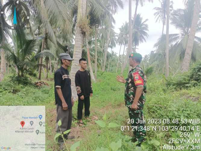 Serka J.Sialagan Tanggap Api Sebelum Menyebar