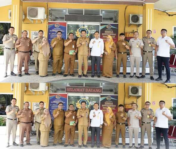 Sinergi Pemda dan Kantor Pertanahan, Sekda Inhil Bahas Strategi Besar Tata Kelola Lahan